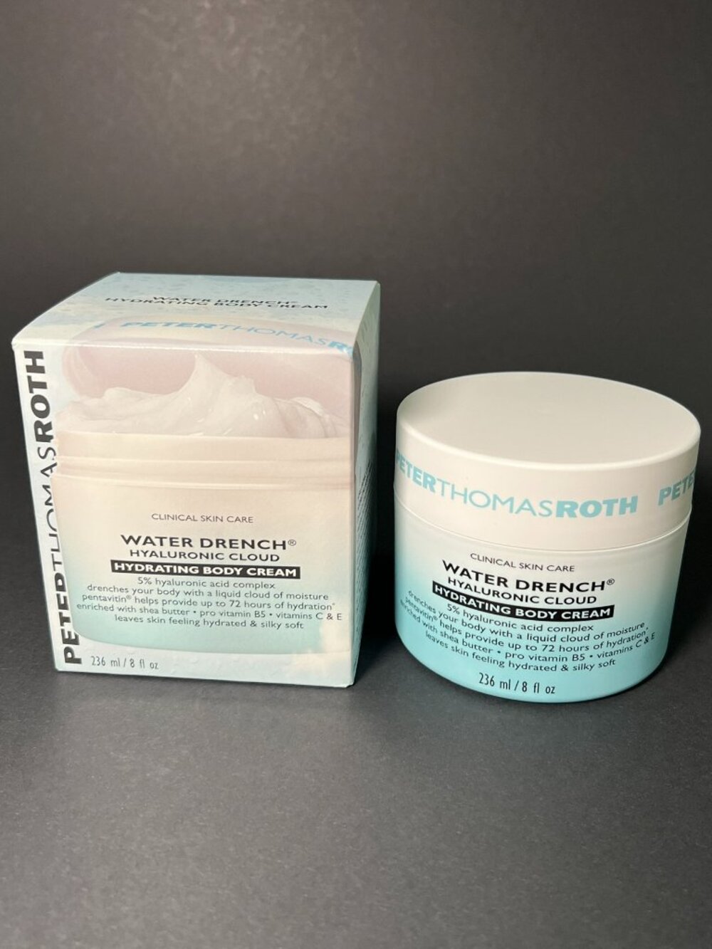 Peter Thomas Roth Water Drench Hyaluronic Cloud Hydrating Body Cream 8 fl oz